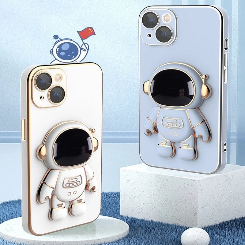 Capa para celular astronauta 3D com suporte