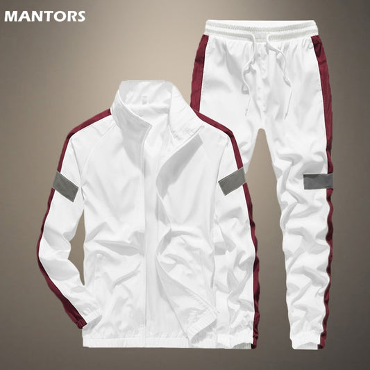 Conjunto de roupas esportivas masculinas