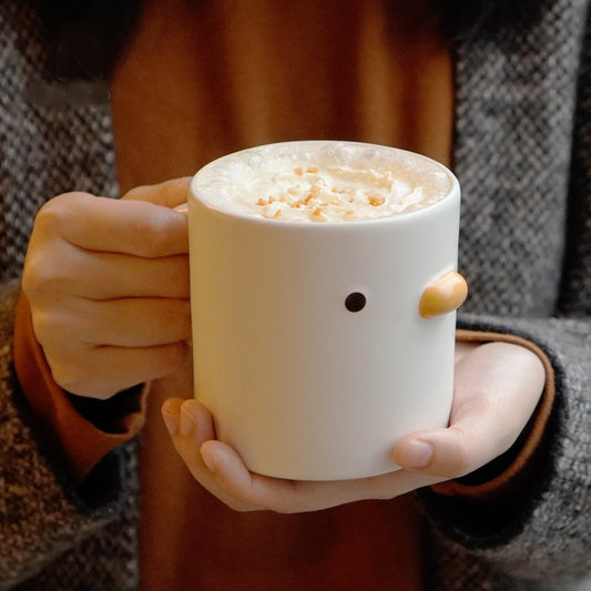 Caneca de café pintinho