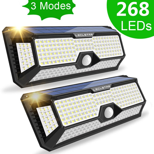 Luz LED solar para exteriores